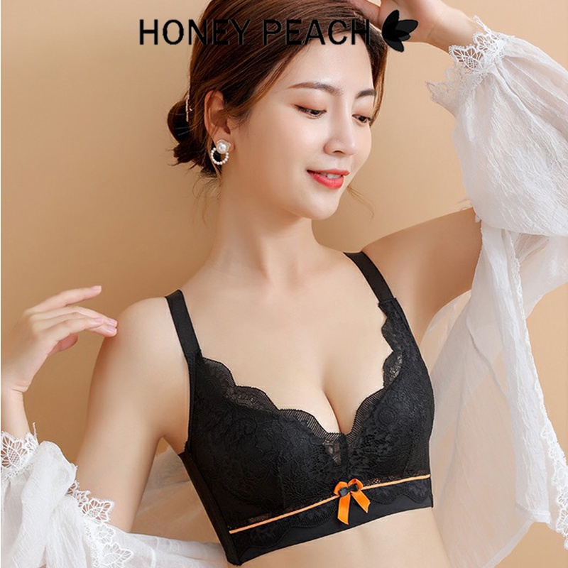 Lace Sexy Women Bra Tanpa Kawat Dikumpulkan Gaya Baru yang