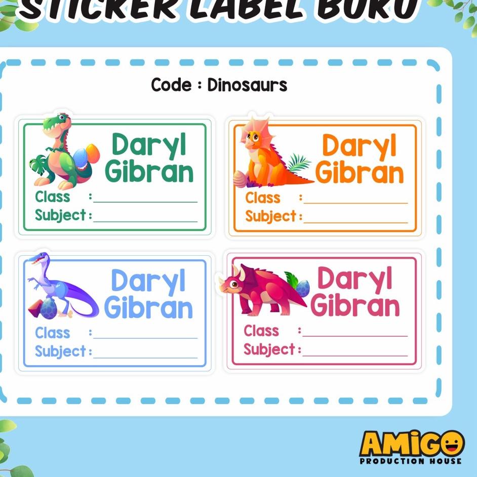 

Terlaris stiker buku stiker nama lucu stiker label buku waterproof stiker buku pelajaran stiker anak ㅙ