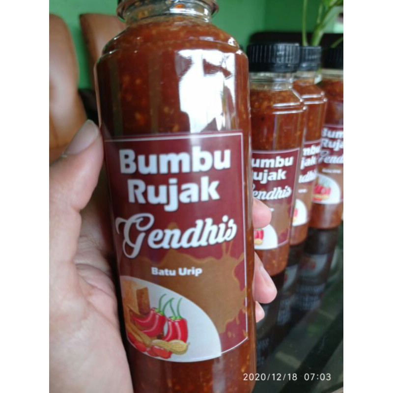 

bumbu rujak Gendhis