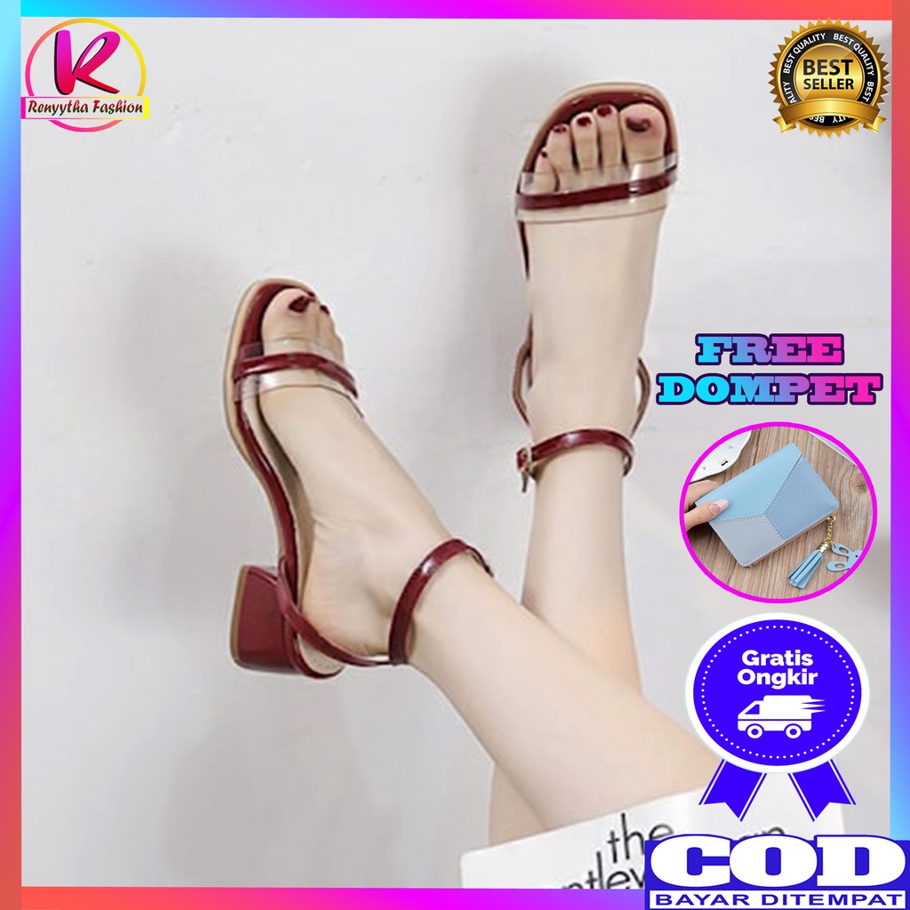 Sendal Sandal Wanita Terbaru Kekinian 2022 MKP20 Premium Sendal Kondangan Sandal Wanita Import Murah