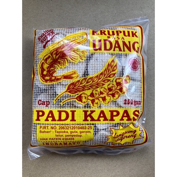 

Krupuk Udang Cap Padi Kapas khas Indramayu Per kilo