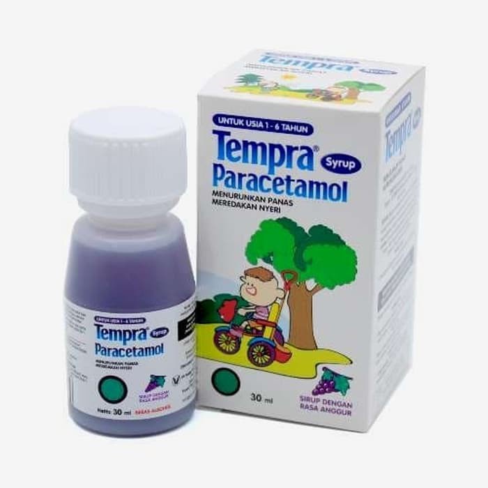 Tempra Sirup 60ml Obat Penurun Panas Demam Anak Paracetamol