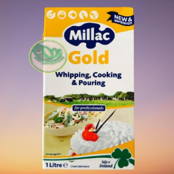 

(BISA COD) millac gold whipping cream 1 liter | whipped & cooking cream