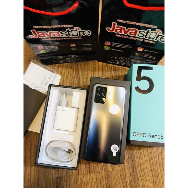 OPPO RENO 5F 8/128 Second Original