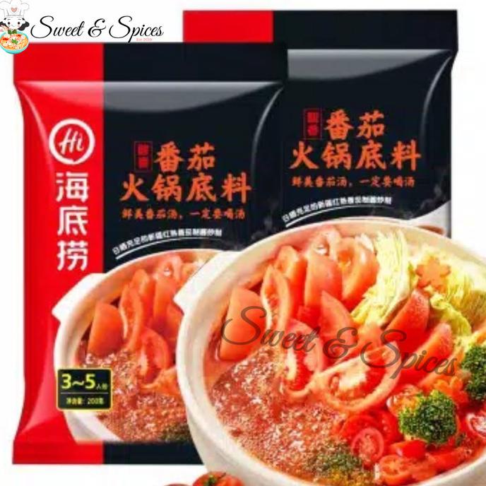 

#####] Hai Di Lao Tomato Soup Base Seasoning Haidilao Tomat Hotpot Shabu Mala