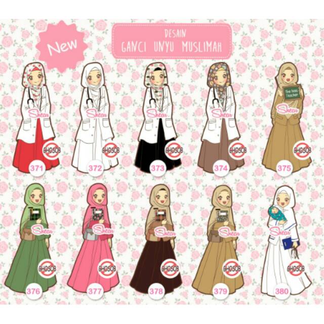 Gambar Kartun Perawat Muslimah Denah 7964