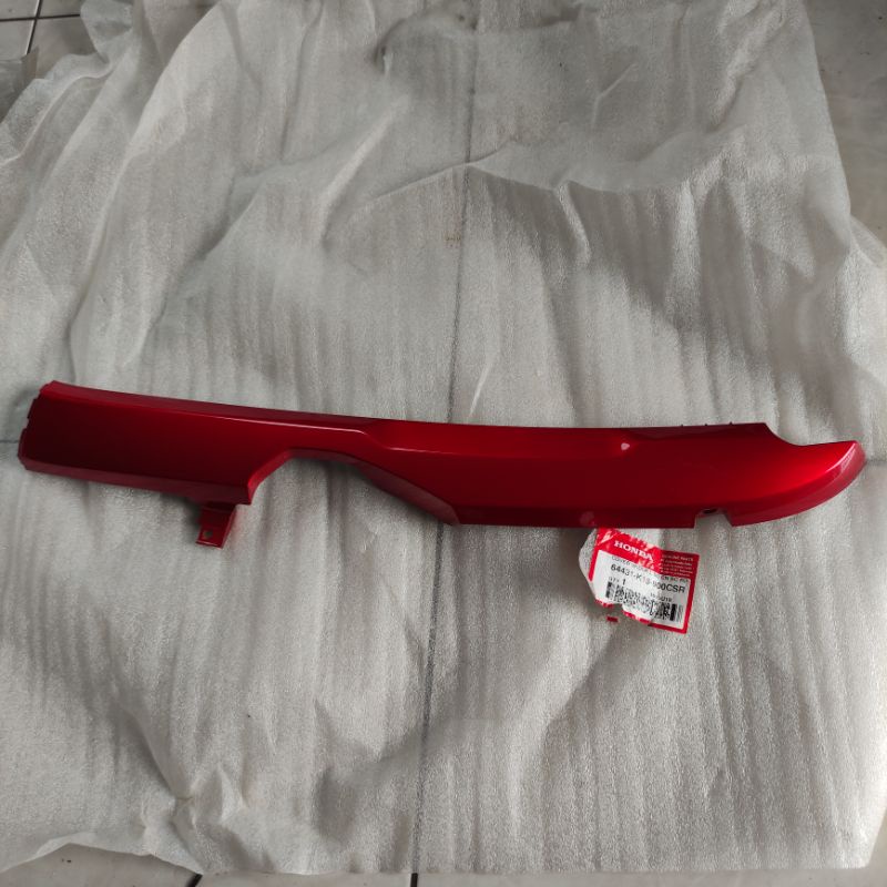 cover under l sd cn sc rd body bodi bawah scoopy merah 64431 k16 900 csr standar 1 miring kiri 2013 