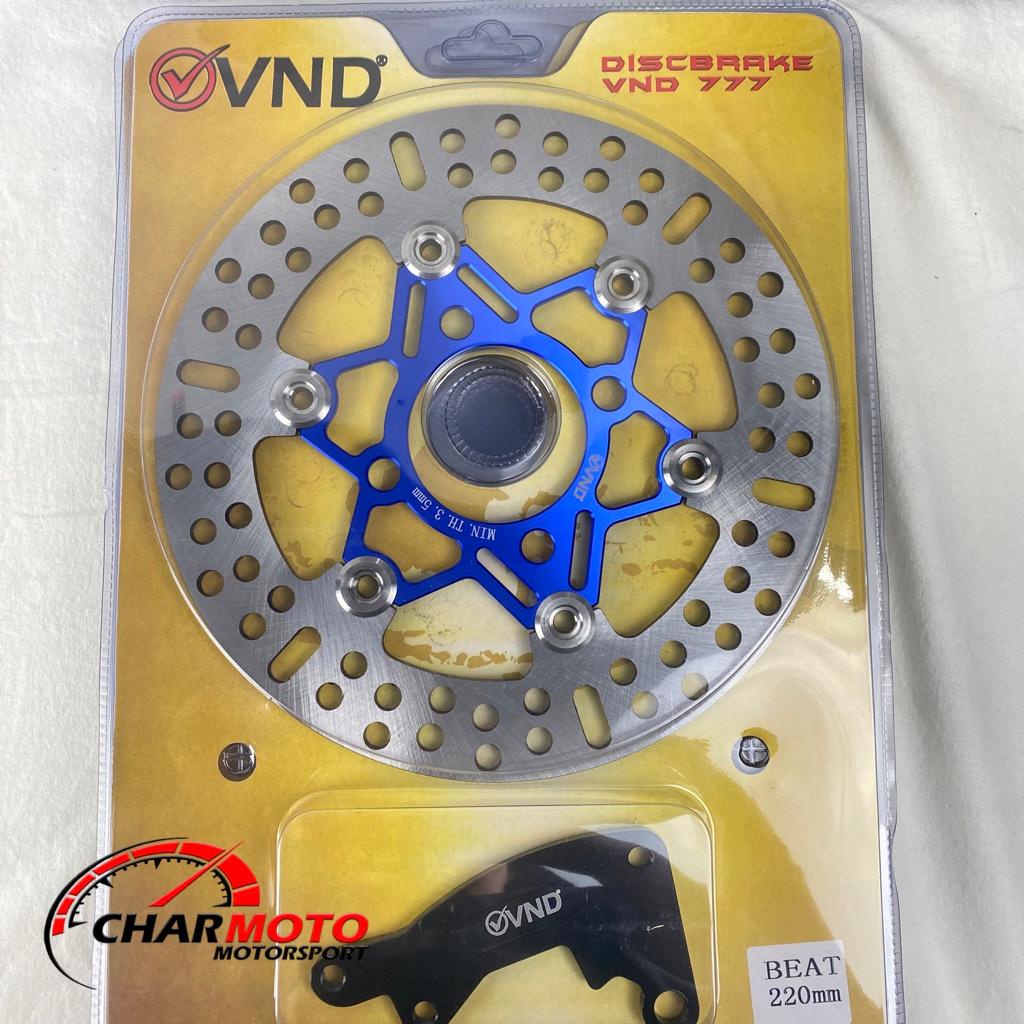 VND Disc Brake Beat 220mm / Piringan Cakram VND Beat Original PNP - Charmoto