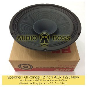 Unik Speaker 12 inch 12 in FULL RANGE ACR 1225 400 Watt  Berkualitas