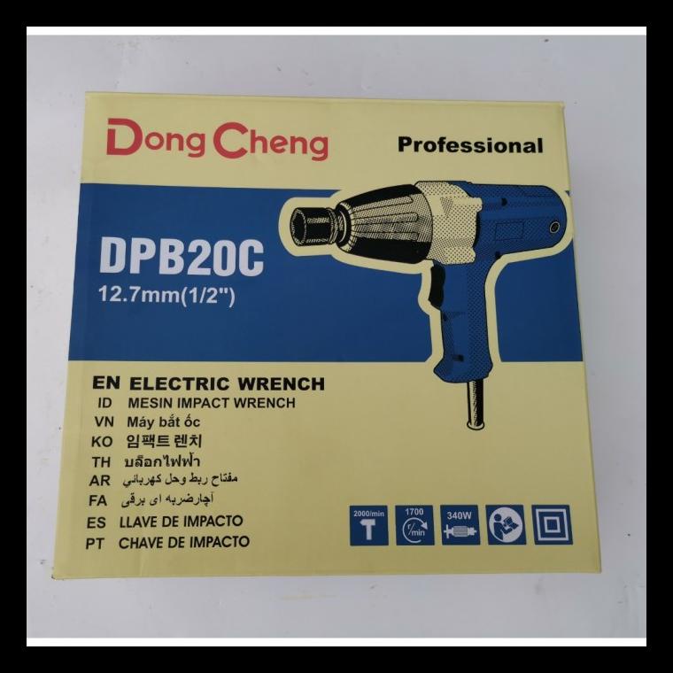 Baru Mesin Impact Listrik Dongcheng Impact Wrench 1/2 In