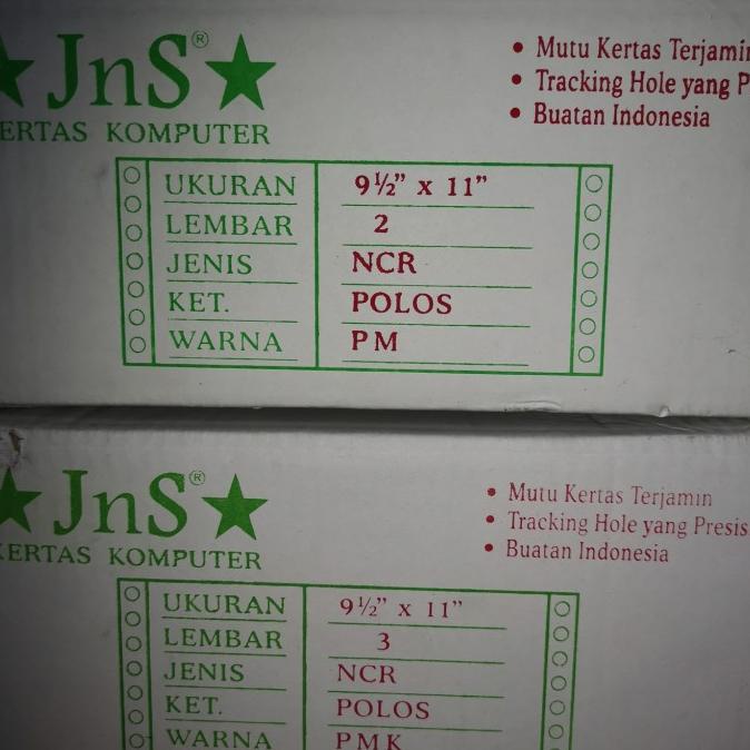

Kertas Invoice NCR Rangkap 2 Ply / Countinius Form / NCR Paper 2 Ply Star Seller Termurah