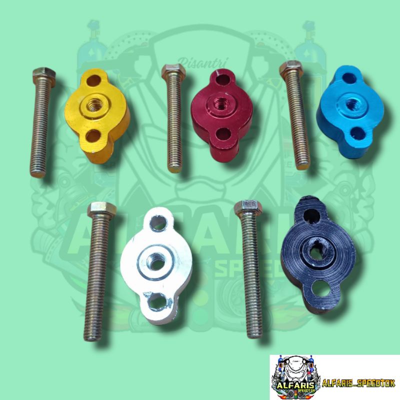 STELAN TENSIONER SUZUKI SATRIA FU ALMUNIUM CNC / SETELAN TENSIONER SUZUKI SATRIA FU ALMUNIUM CNC