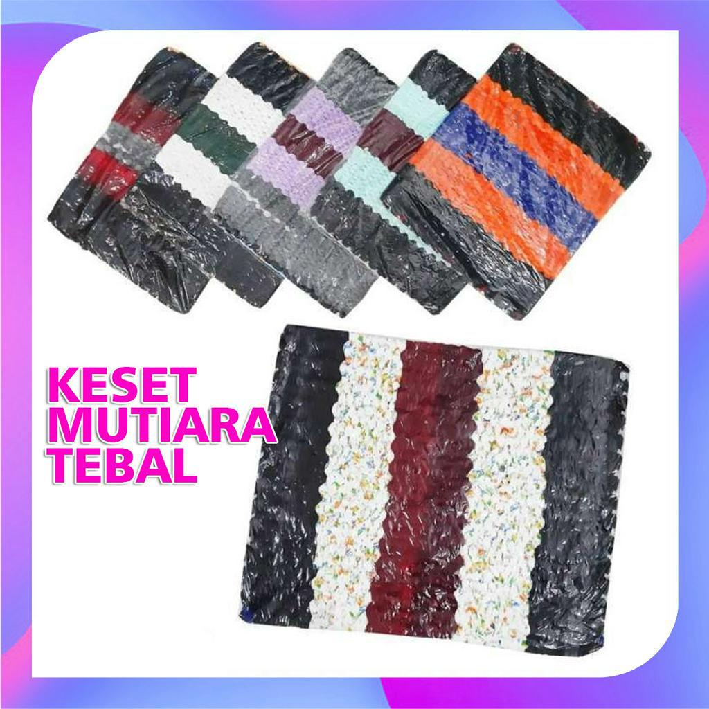 KESET ALAS KAKI KOTOR MUTIARA TEBAL