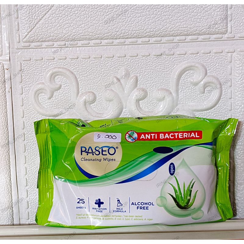Paseo Wipes Tissue ,Tisu Basah Bayi 25 sheet