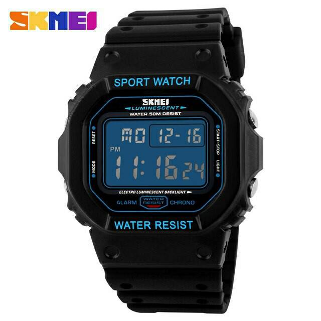 Jam Tangan Pria / SKMEI Digital 1134 Men / Jam Tangan Digital LED Original / SKMEI