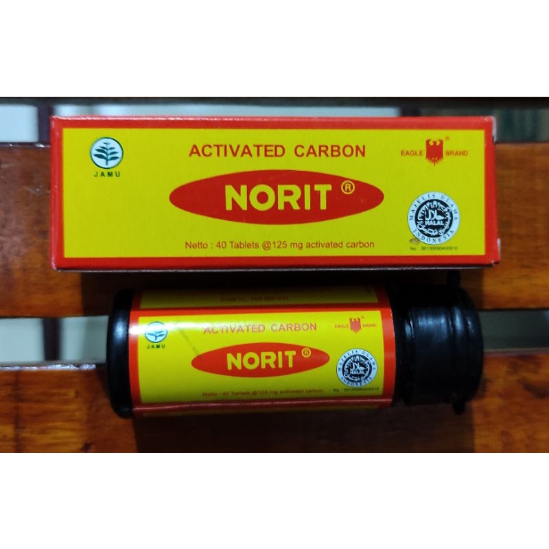 Norit 40 Tablet / Mengurangi Frekuensi Buang Air Besar / Diare