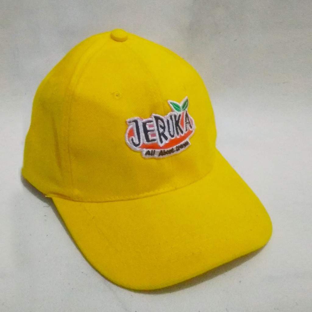 Topi Custom Bordir Topi Baseball Polos