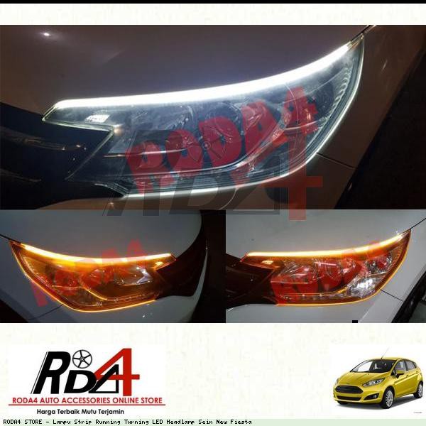 Lampu Strip Running Turning LED Headlamp Sein New Fiesta