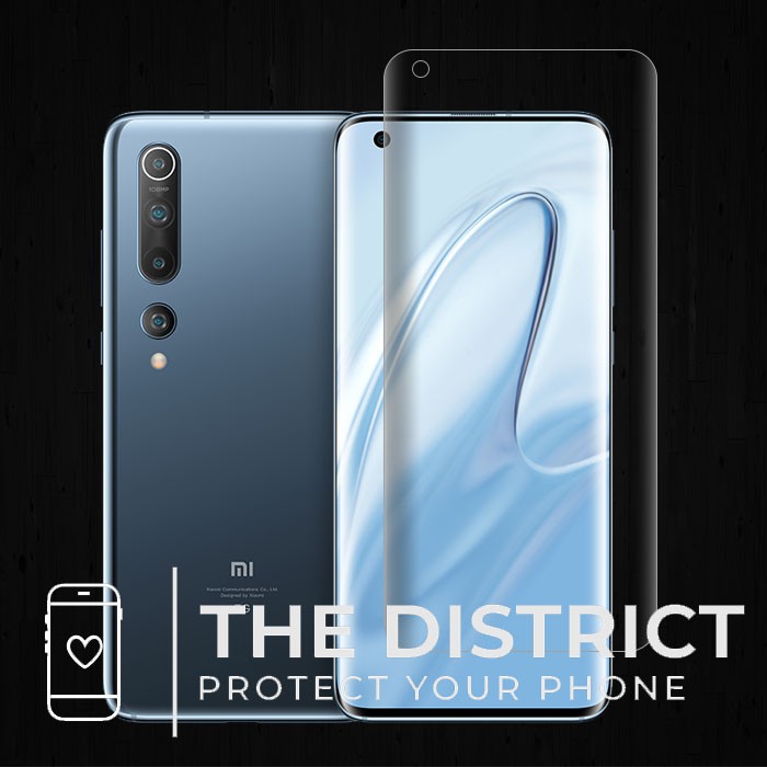 XIAOMI MI 10 Hydrogel Screen Protector Anti Gores Layar Bening Transparant Tempered Glass Temper