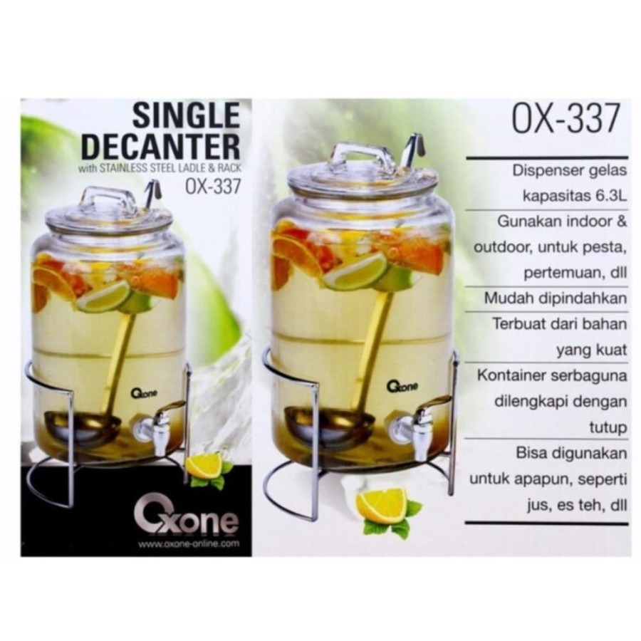 Oxone Single Decanter (OX-337)