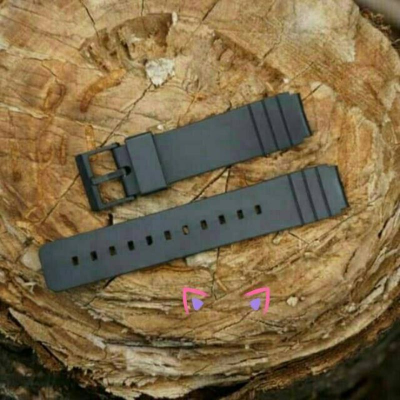 STRAP TALI JAM CASIO MQ24 MQ-24 RUBBER TALI JAM TANGAN CASIO MQ 24