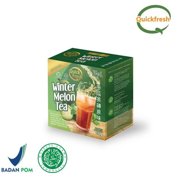 

✨COD✨ Quick Fresh Winter Melon Tea / Teh Buah Kundur Original 570GR