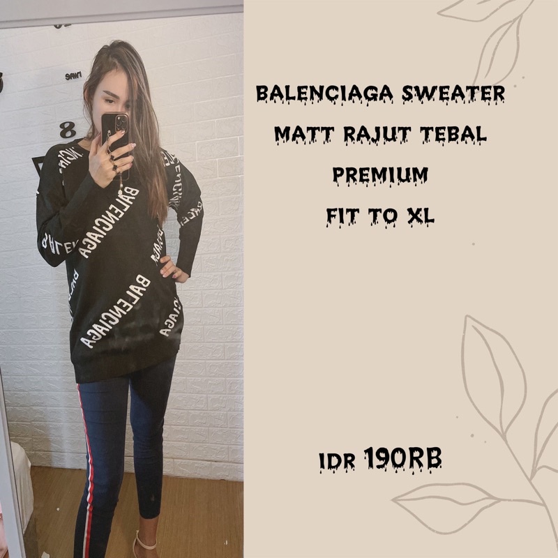 balenciaga sweater