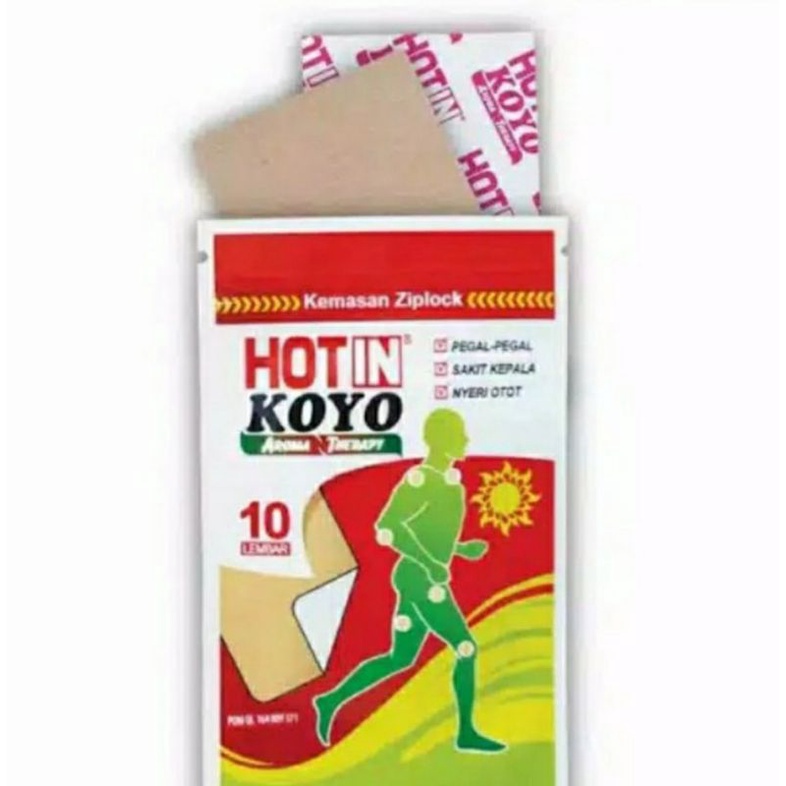 Hotin Cream Koyo Aroma Therapy isi 10 lembar Terlaris termurah &amp; Garansi 100% Original