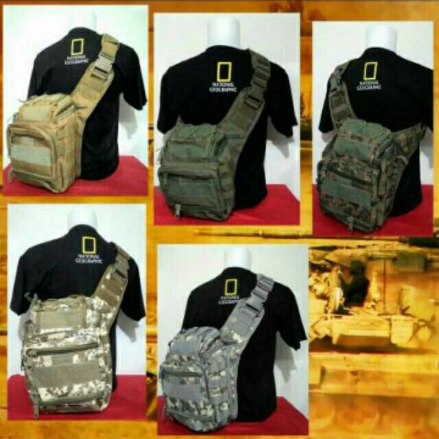 Tas selempang tactical shoulder bag 803 Tas camera sporty Tas outdoor hunting - SELEMPANG BESAR