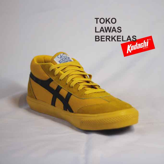 Sepatu Kodachi Galaxy Kuning Hitam HIjau - Galaxy Bruce Lee Yellow Black - Galaxy Pele Yellow Green