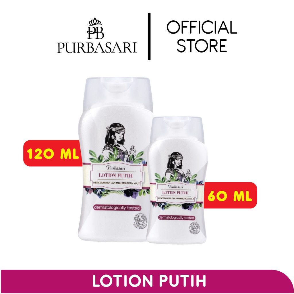 Purbasari Lotion Putih 60 ml | 100 ml