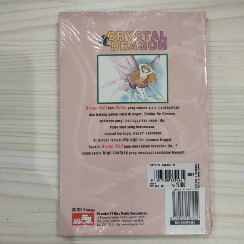 komik crystal dragon vol 19,20,21,23,24