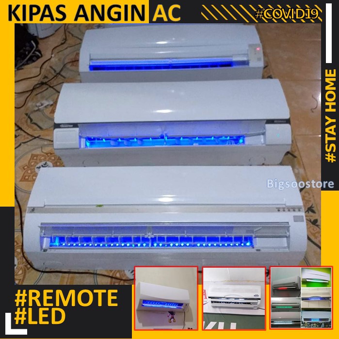 Kipas Angin Model AC Remote Karakter