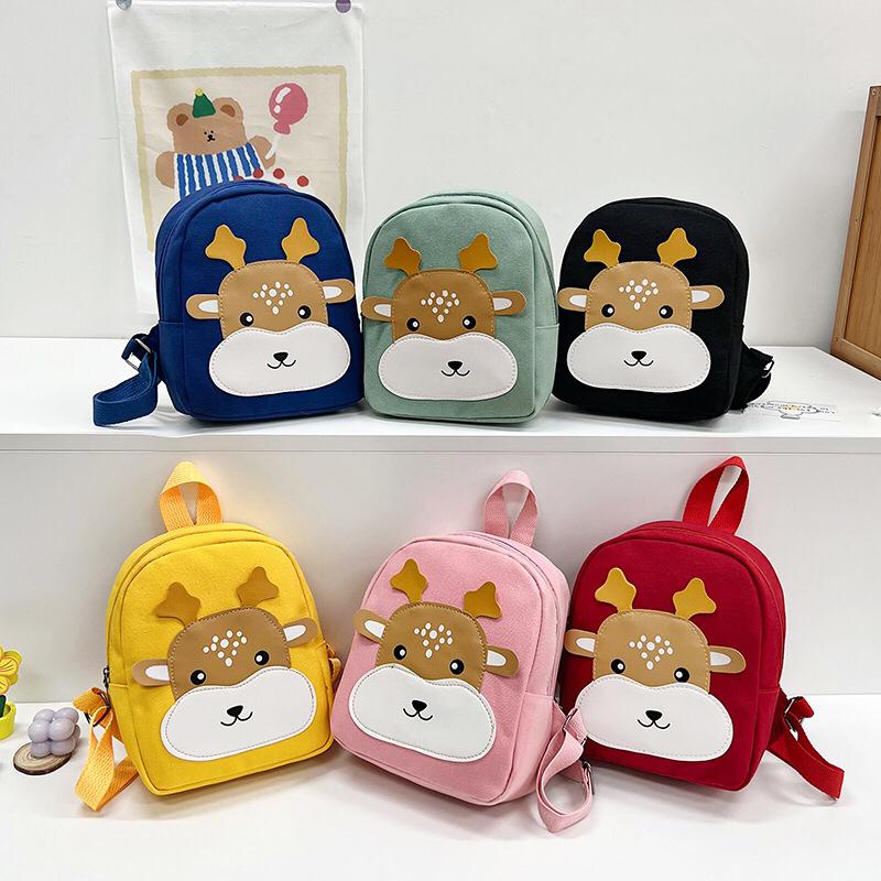 [JUALSEMUA18]Tas Ransel Backpack Boneka Mickey Mouse &amp; Minnie Mouse/Selempang motif Love