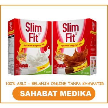 PROMO SLIM &amp; FIT COKLAT/ VANILLA SUSU DIET 6X54GR