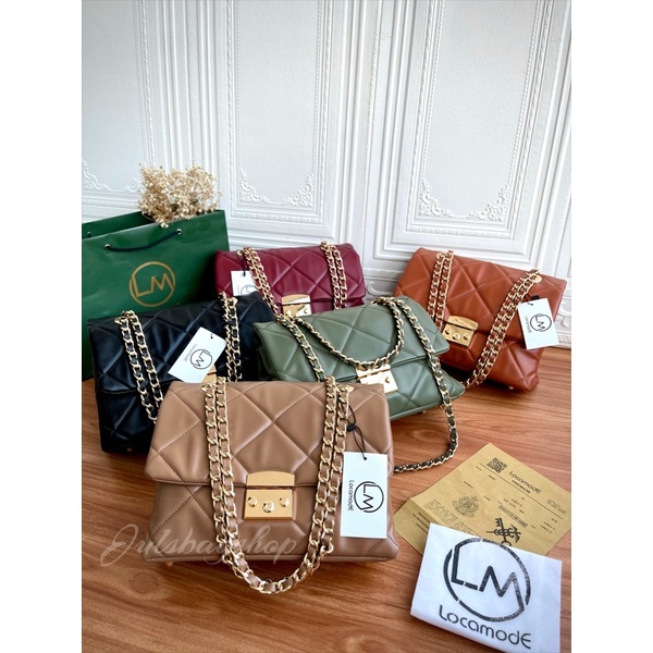 TAS WANITA SELEMPANG SHOULDER BAG LOCAMODE AARA 5990 ORIGINAL PREMIUM SERIES FREE PAPERBAG
