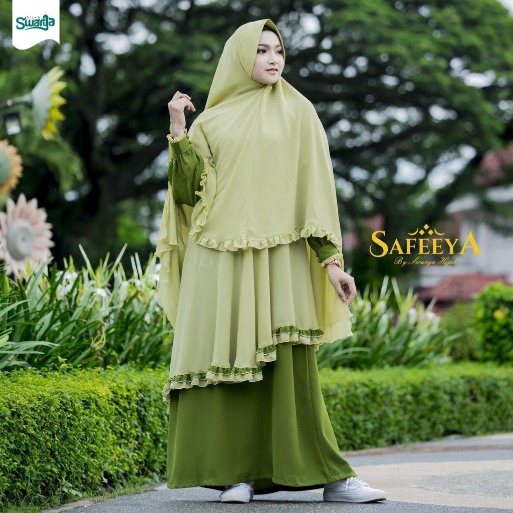 ALEXAGROSIR - SAFEEYA DRESS ICE WASH BISA MUKENA