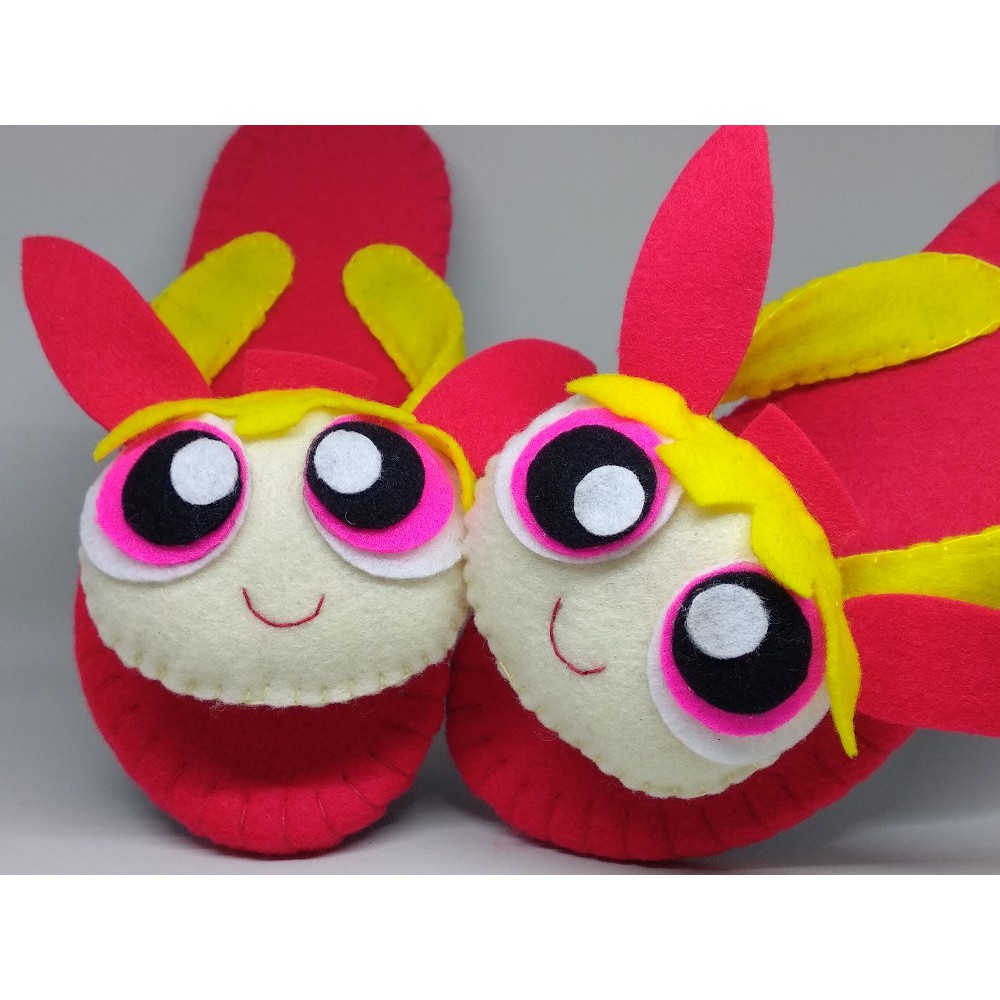  Sandal  Karakter  PowerPuff Girl Size Anak dan Dewasa  Cewek 