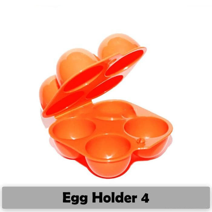 Tempat Telur Isi 4 Egg Holder Case Outdoor Camping Masak Portable