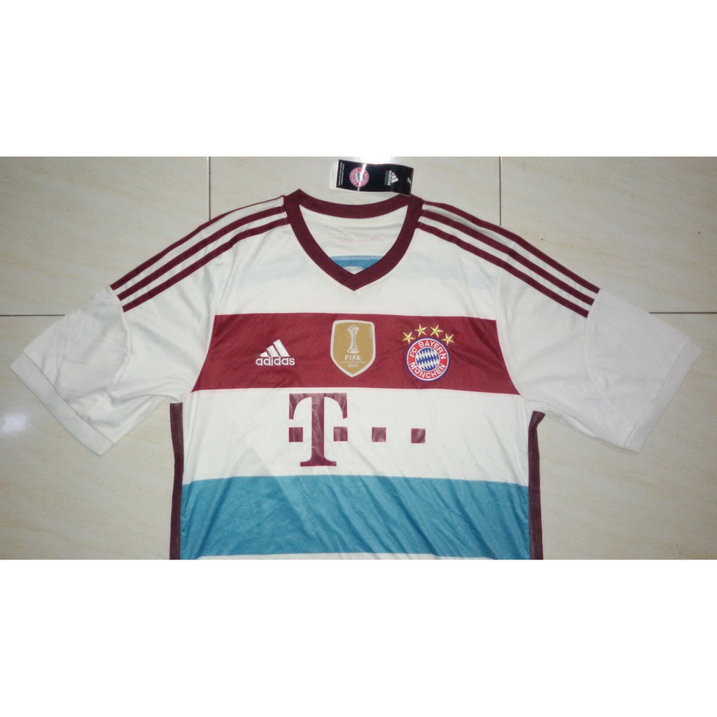 jersey bayern munchen away 14-15 2014-2015 retro