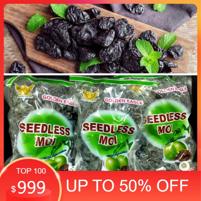 

Termurah plum hitam kering 500 gr+kiamboy hitam+seedless moi golden eagle