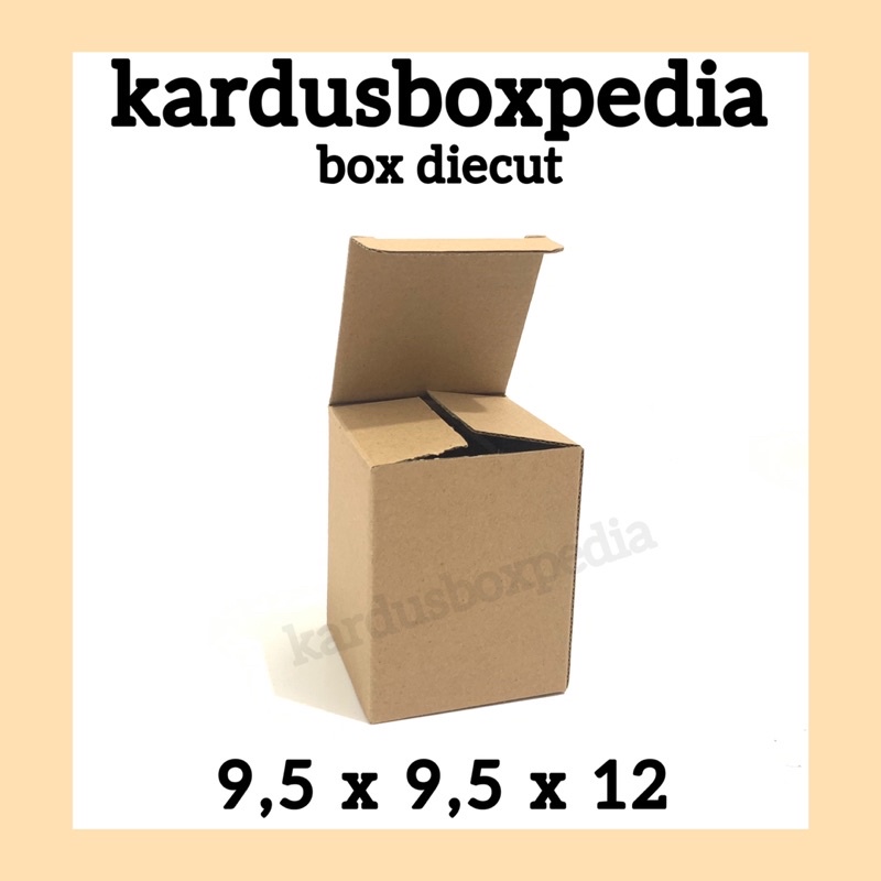 

corrugated box 9,5x9,5x12 box diecut/box pizza packing