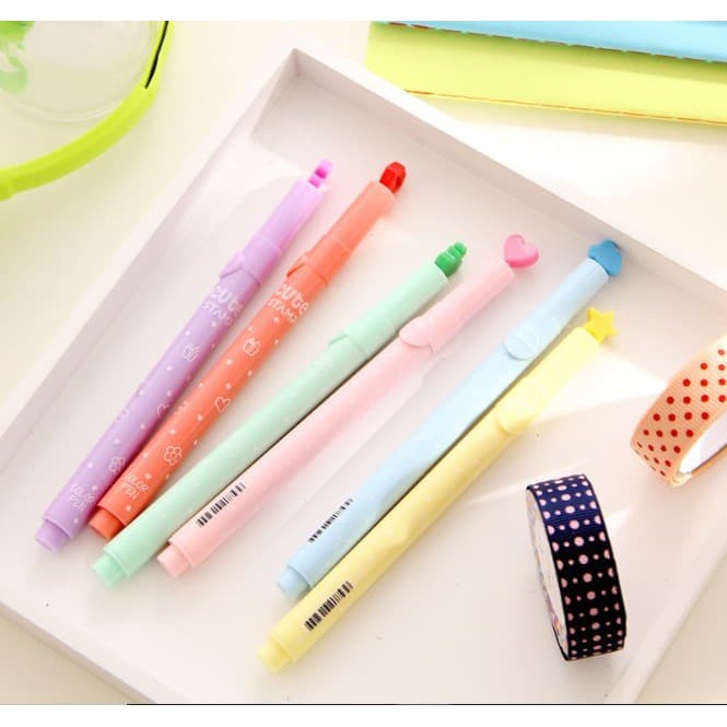 

Highlighter Stabilo Stempel Cap Cute Stamp - APT018 - Ungu