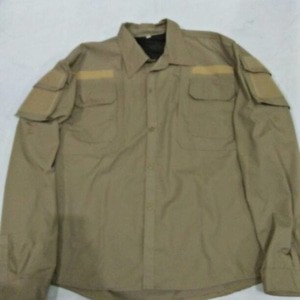 Kemeja Panjang Tactical Krem Gurun