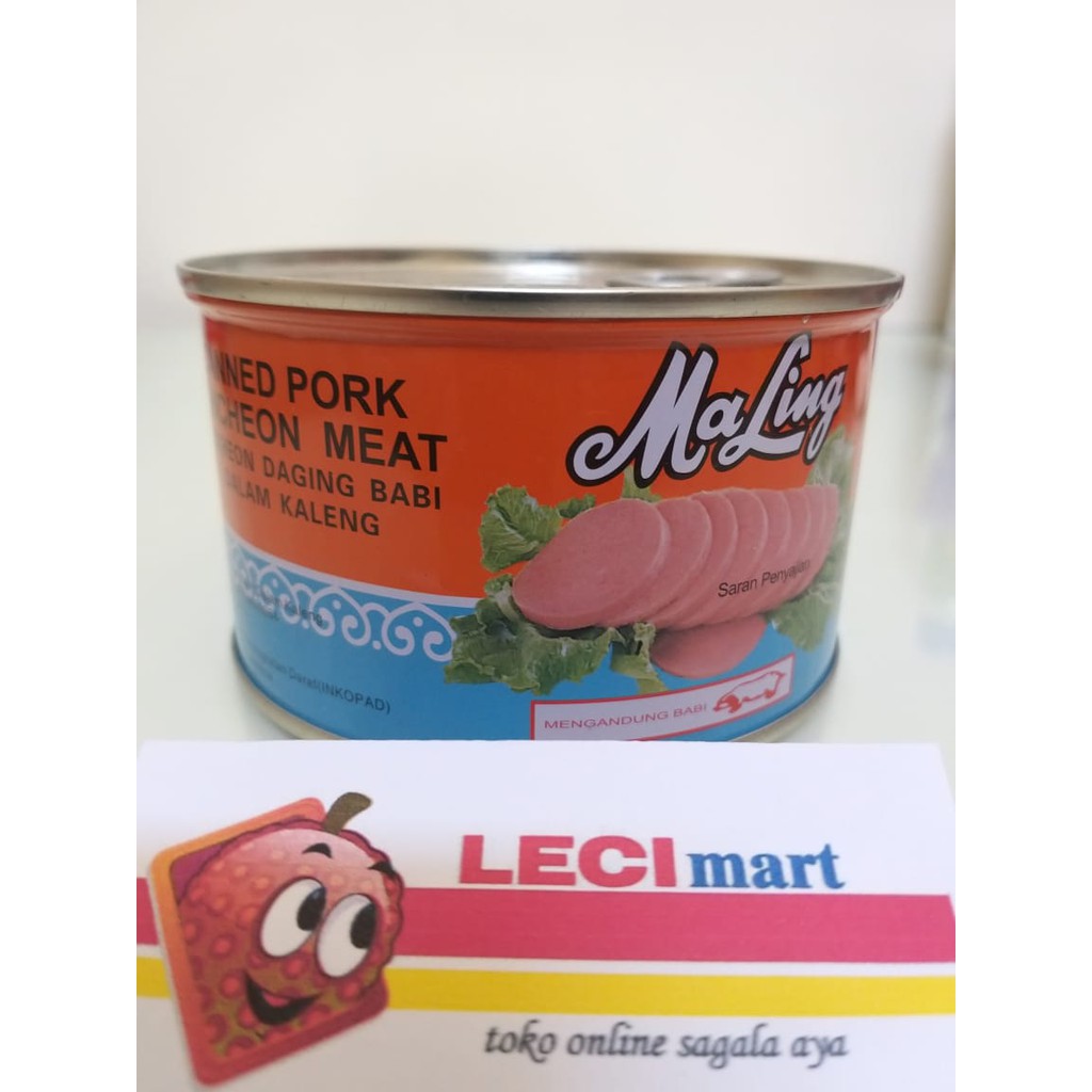 

MALING TTS / CANNED PORK LUNCHEON MEAT / TTS MA LING