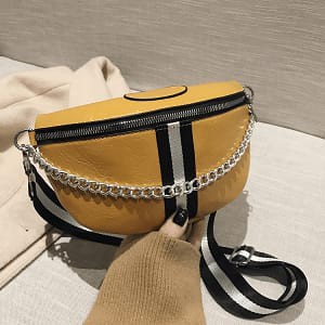 LT 1236 RISCE TAS WAISTBAG 2 TALI IMPORT WANITA CEWEK PEREMPUAN JAKARTA BATAM