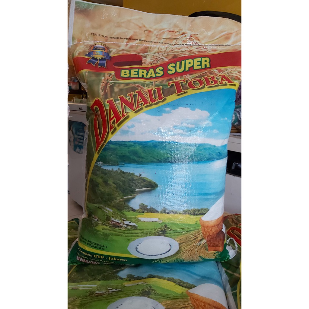 Beras Super Danau Toba kemasan 10kg