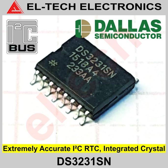 DS3231 DS 3231 DS3231SN 3231SN Extremely Accurate I2C RTC elt3ch Ayo Beli