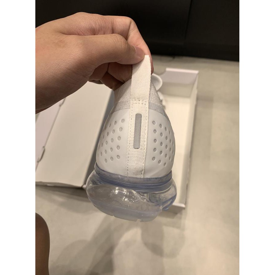 Nike Vapormax 2.0 Flyknit Pure Platinum Allwhite Bnib Perfect Pairs O2869