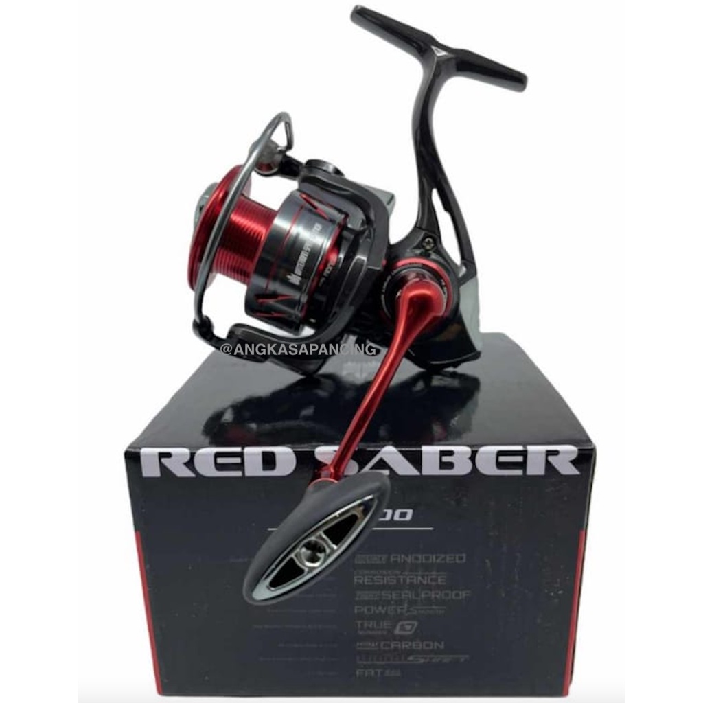 REEL TRIDENTECH RED SABER 2000 / TRIDENTECH POWER HANDLE RED SABER